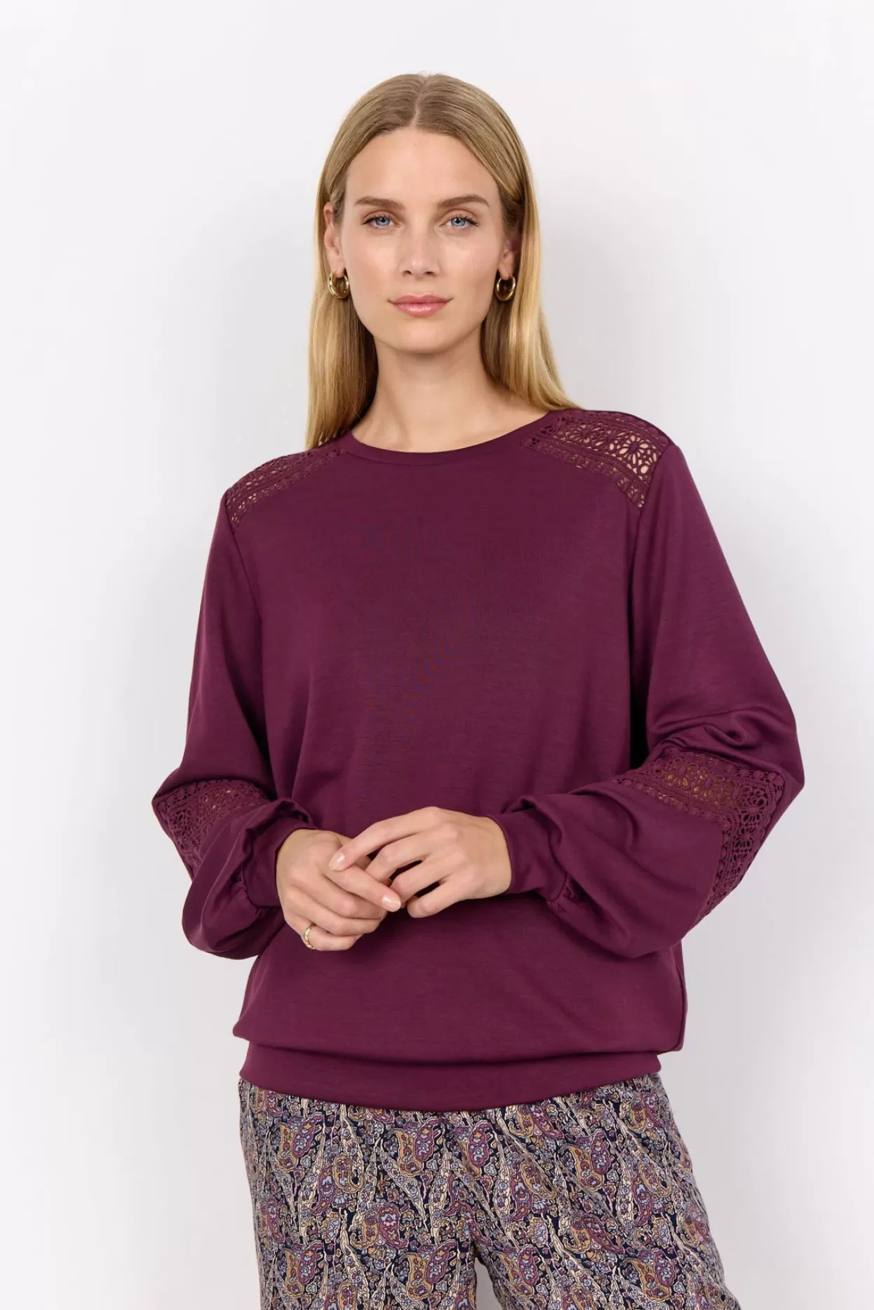 Online SC-BANU 193 Bluse Comfy Sweat | Bluser Og Skjorter