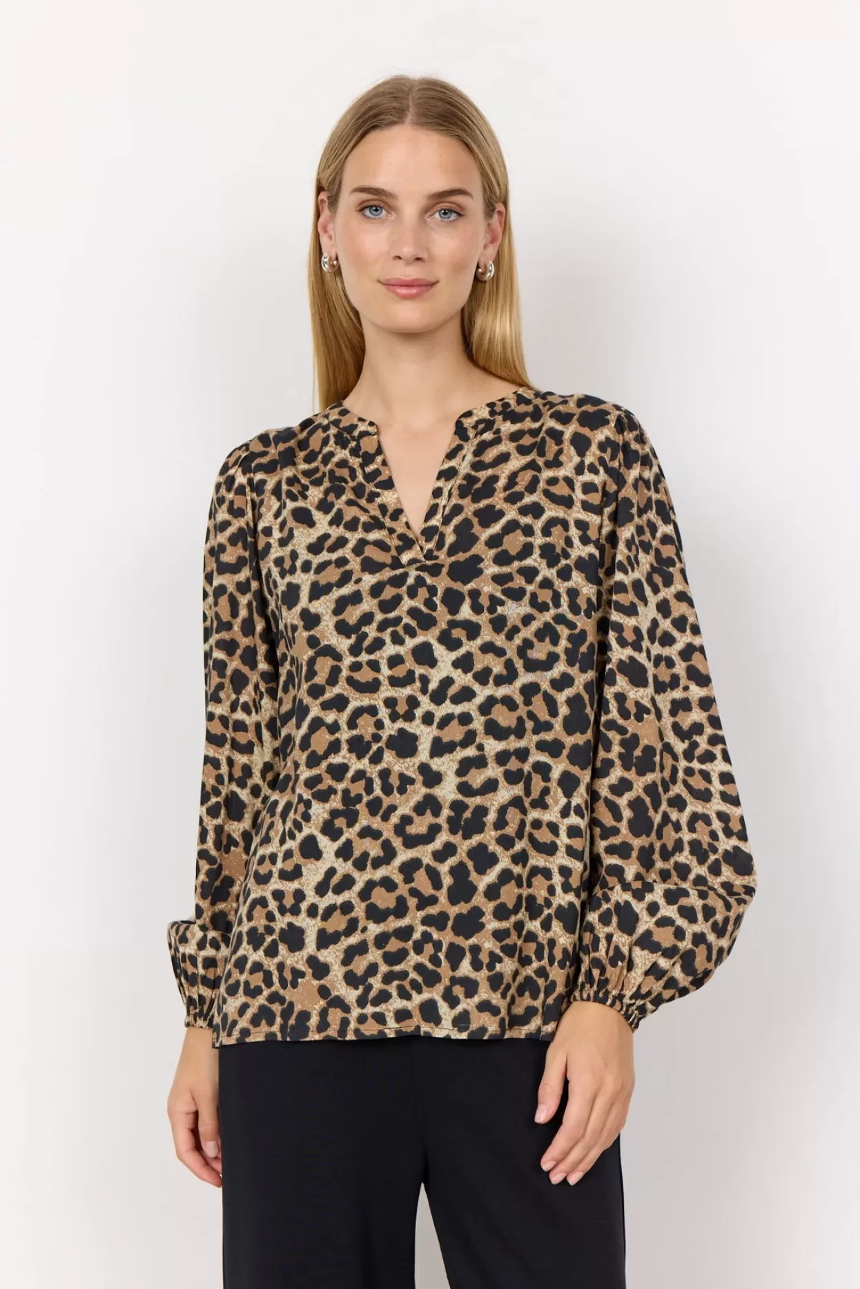 Outlet SC-FLAVIA 4 Bluse Camel Bluser Og Skjorter